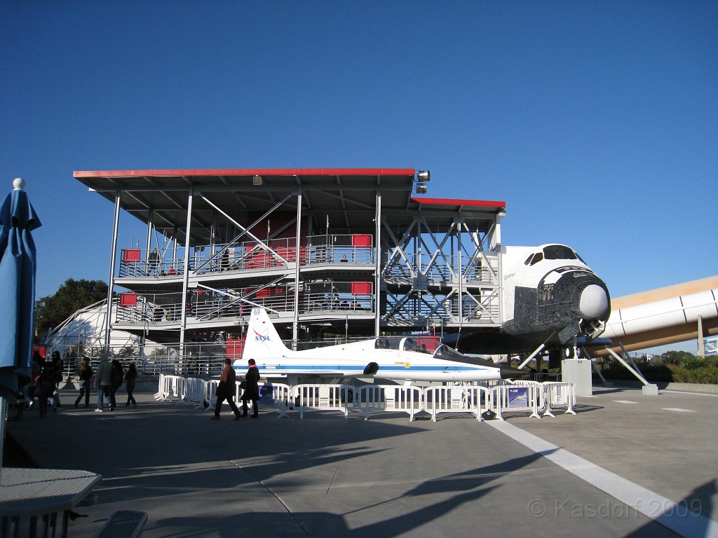 Disney 2010 D2 0660.jpg - January 9-11, 2010 Disney World Florida. Went to run the marathon. Sunday 5:40 AM start the race! Finish, go take a hot shower! Paul drove us over to Kennedy Space Center. Then buffet at Animal Kingdom for dinner!